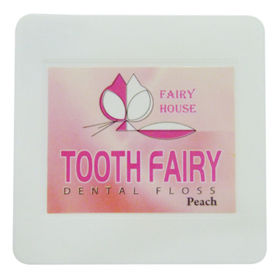 Dental Floss Card - Peach